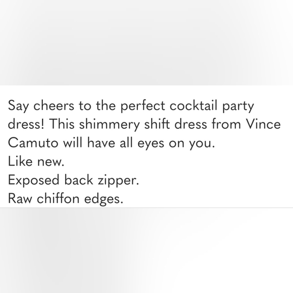 Vince Camuto Navy Sequin Dress Size 12 - Picture 14 of 14